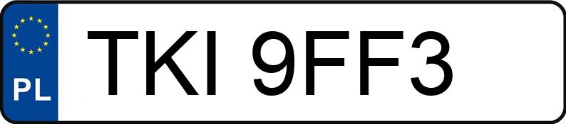 Numer rejestracyjny TKI 9FF3 posiada CITROEN C4 1,6I 16V - TKI9FF3 Numer rejestracyjny TKI 9FF3 posiada CITROEN C4 1,6I 16V - TKI9FF3