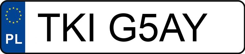 Numer rejestracyjny TKI G5AY posiada HARLEY-DAVIDSON CVO FXDWG - TKIG5AY