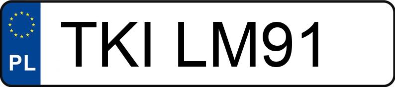 Numer rejestracyjny TKI LM91 posiada ROMET MOTORS 717 HT50QT-25 - TKILM91 Numer rejestracyjny TKI LM91 posiada ROMET MOTORS 717 HT50QT-25 - TKILM91