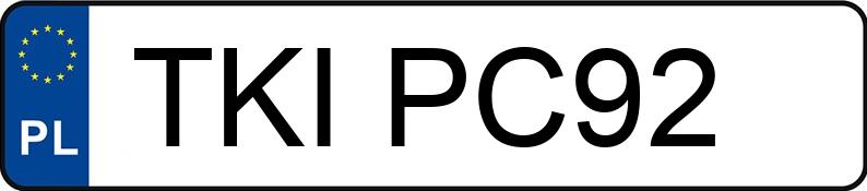 Numer rejestracyjny TKI PC92 posiada SAME FORTIS MY2014 SCR 150 SCR A - TKIPC92 Numer rejestracyjny TKI PC92 posiada SAME FORTIS MY2014 SCR 150 SCR A - TKIPC92