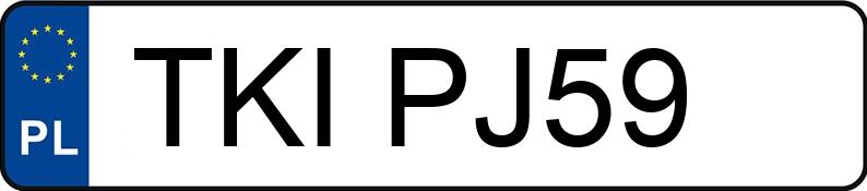 Numer rejestracyjny TKI PJ59 posiada INDESPENSION TRAILER AB 2000 - TKIPJ59