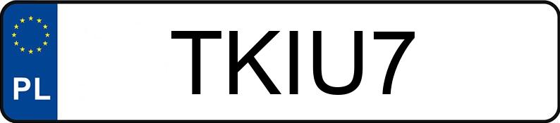 Numer rejestracyjny TKI U7 posiada STAR 266 12.3t 266 - TKIU7