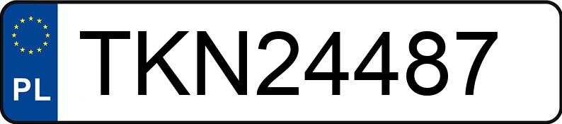 Numer rejestracyjny TKN 24487 posiada AUDI A4 1.9 TDi Kat. MR`99 B5 Aut. - TKN24487