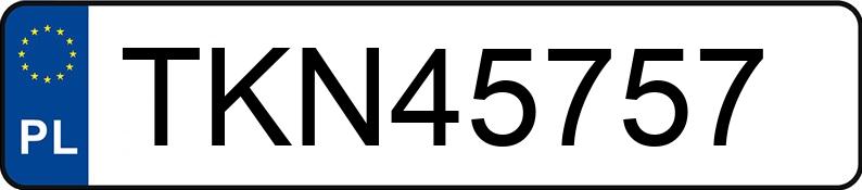 Numer rejestracyjny TKN 45757 posiada BMW 430D - TKN45757 Numer rejestracyjny TKN 45757 posiada BMW 430D - TKN45757