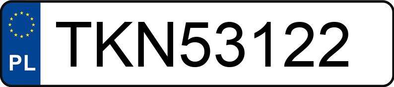Numer rejestracyjny TKN 53122 posiada FORD Focus 1.6 MR`02 E3 FX - TKN53122