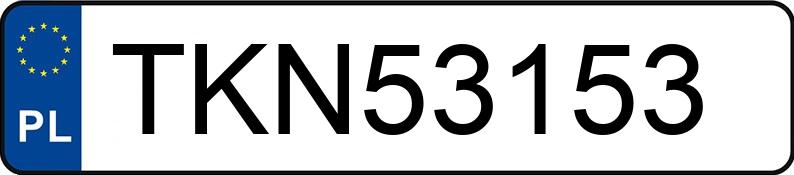 Numer rejestracyjny TKN 53153 posiada DACIA SANDERO - TKN53153 Numer rejestracyjny TKN 53153 posiada DACIA SANDERO - TKN53153
