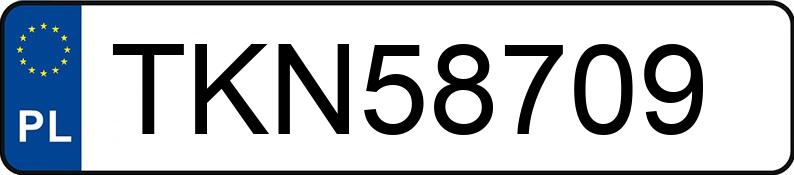 Numer rejestracyjny TKN 58709 posiada AUDI A3 2.0 TDi DPF MR`09 E4 8P Ambition - TKN58709