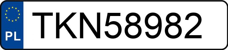 Numer rejestracyjny TKN 58982 posiada MERCEDES-BENZ 123 - TKN58982 Numer rejestracyjny TKN 58982 posiada MERCEDES-BENZ 123 - TKN58982