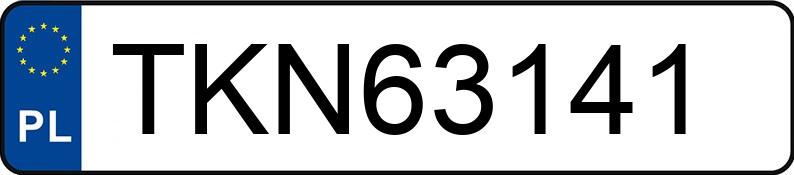 Numer rejestracyjny TKN 63141 posiada SKODA OCTAVIA - TKN63141 Numer rejestracyjny TKN 63141 posiada SKODA OCTAVIA - TKN63141