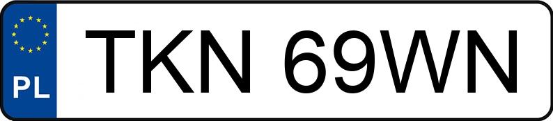 Numer rejestracyjny TKN 69WN posiada CITROEN BERLINGO 2.0 HDI - TKN69WN Numer rejestracyjny TKN 69WN posiada CITROEN BERLINGO 2.0 HDI - TKN69WN