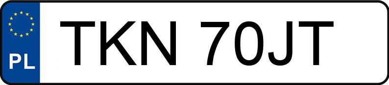 Numer rejestracyjny TKN 70JT posiada AUDI A4 1.9 TDi Kat. B5 Aut. - TKN70JT