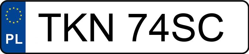 Numer rejestracyjny TKN 74SC posiada VOLKSWAGEN LT 35 TDi MR`99 E3 3.5t LT 35 TDi MR`99 E3 3.5t - TKN74SC