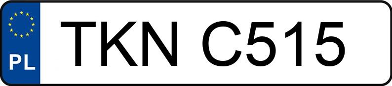 Numer rejestracyjny TKN C515 posiada MAZDA 626 - TKNC515 Numer rejestracyjny TKN C515 posiada MAZDA 626 - TKNC515