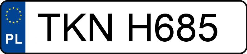 Numer rejestracyjny TKN H685 posiada FSM 126p FL 650 - TKNH685