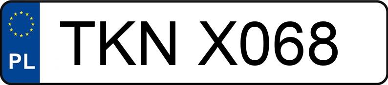 Numer rejestracyjny TKN X068 posiada FIAT Seicento 1.1 Kat. MR`98 Sole - TKNX068