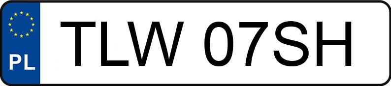 Numer rejestracyjny TLW 07SH posiada OPEL ASTRA - TLW07SH Numer rejestracyjny TLW 07SH posiada OPEL ASTRA - TLW07SH