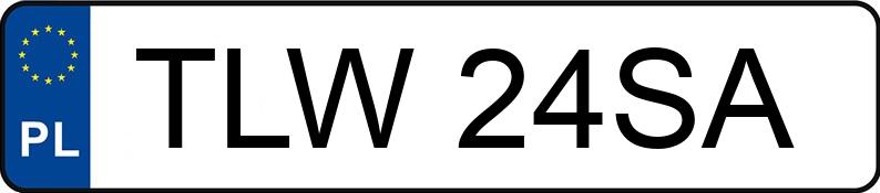Numer rejestracyjny TLW 24SA posiada BMW 325i Coupe MR`06 E4 E92 325i Coupe MR`06 E4 E92 - TLW24SA