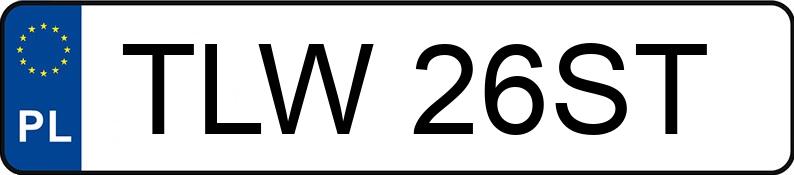 Numer rejestracyjny TLW 26ST posiada NISSAN Primastar 100 dCi E3 2.9t L1H2 - TLW26ST