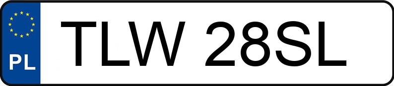 Numer rejestracyjny TLW 28SL posiada KIA CEE D - TLW28SL