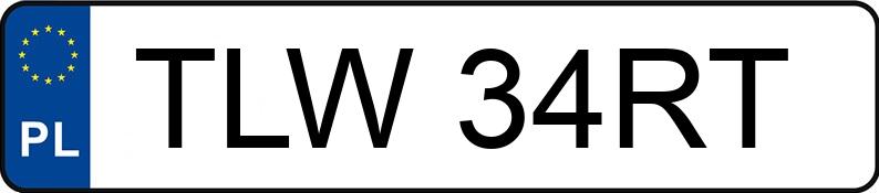 Numer rejestracyjny TLW 34RT posiada CITROEN C4 - TLW34RT Numer rejestracyjny TLW 34RT posiada CITROEN C4 - TLW34RT