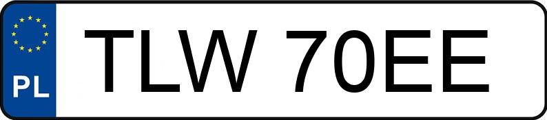 Numer rejestracyjny TLW 70EE posiada NISSAN Micra K12 1.2 MR`06 E4 Visia - TLW70EE Numer rejestracyjny TLW 70EE posiada NISSAN Micra K12 1.2 MR`06 E4 Visia - TLW70EE