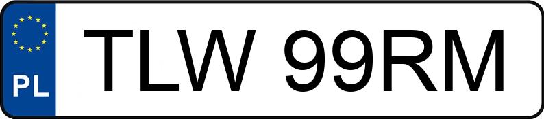 Numer rejestracyjny TLW 99RM posiada BMW M 550 Touring 3.0 Diesel MR`10 E6 F11 xDrive Steptronic - TLW99RM