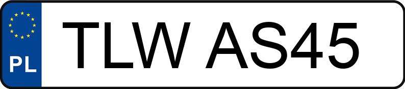 Numer rejestracyjny TLW AS45 posiada DAEWOO / FSO Lanos 1.4 Kat. MR`97 S - TLWAS45