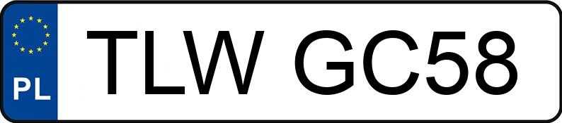 Registreringsnummeret TLW GC58 har FIAT 126 ELX Maluch SX - TLWGC58