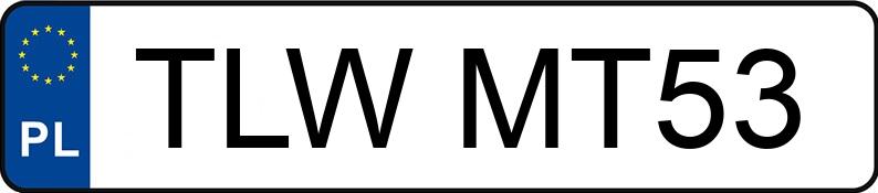 Numer rejestracyjny TLW MT53 posiada SEAT Toledo 2.0 TDI MR`05 E4 5P2 Stylance - TLWMT53