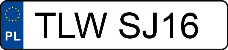 Die Registrierungsnummer TLW SJ16 hat BMW 318i Kat. MR`98 E46 318i Kat. MR`98 E46 - TLWSJ16