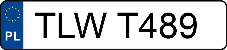 Numer rejestracyjny TLW T489 posiada BMW 318i Kat. E36 318i Kat. E36 - TLWT489