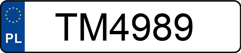 Numer rejestracyjny TM 4989 posiada WSK 125 GIL - TM4989