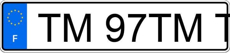 Numer rejestracyjny TM97TMT posiada Bmw 3 series