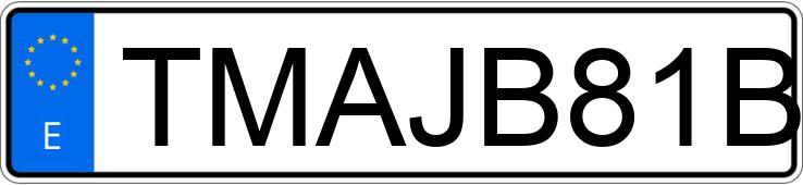 Numer rejestracyjny TMAJB81BAPJ471814 posiada HYUNDAI TUCSON