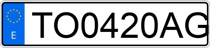 Numer rejestracyjny TO0420AG posiada OPEL FRONTERA