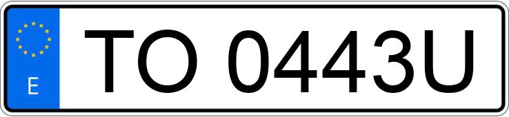 Numer rejestracyjny TO0443U posiada VOLKSWAGEN POLO