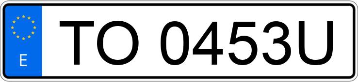 Numer rejestracyjny TO0453U posiada LANCIA DEDRA