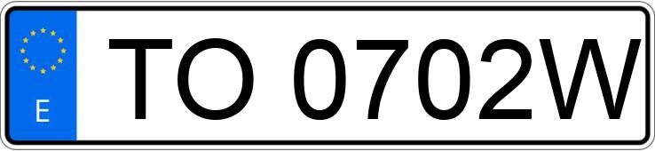 Registreringsnummeret TO0702W har OPEL MONTEREY