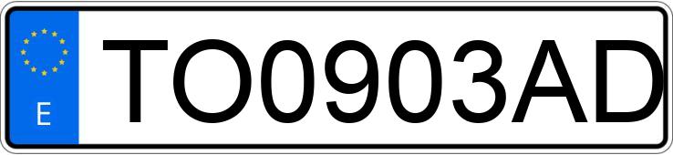 Numer rejestracyjny TO0903AD posiada VOLVO FL6
