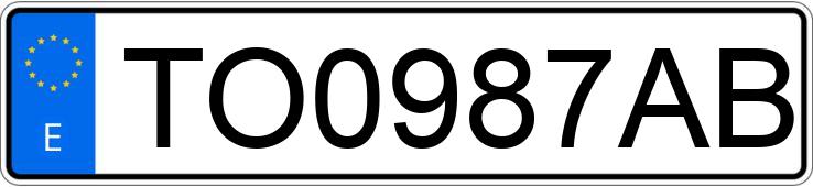 Numer rejestracyjny TO0987AB posiada CITROEN C-15