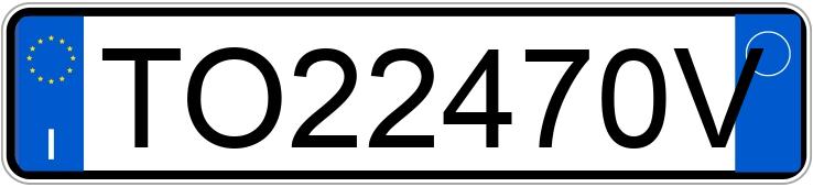 Numer rejestracyjny TO22470V posiada FIAT Uno