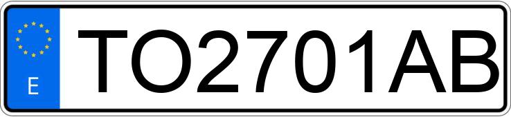 Numer rejestracyjny TO2701AB posiada VOLKSWAGEN GOLF Numer rejestracyjny TO2701AB posiada VOLKSWAGEN GOLF