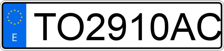 Le numéro d’enregistrement TO2910AC a CHRYSLER STRATUS