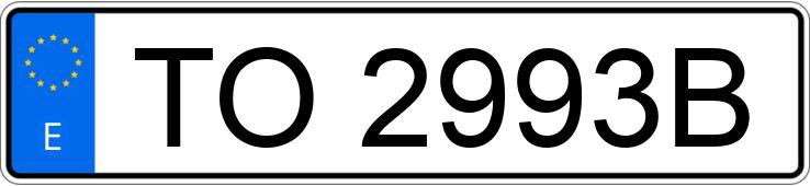 Registreringsnummeret TO2993B har SEAT 127