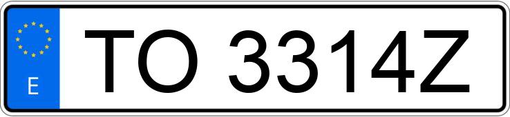 Numer rejestracyjny TO3314Z posiada PEUGEOT BOXER Numer rejestracyjny TO3314Z posiada PEUGEOT BOXER