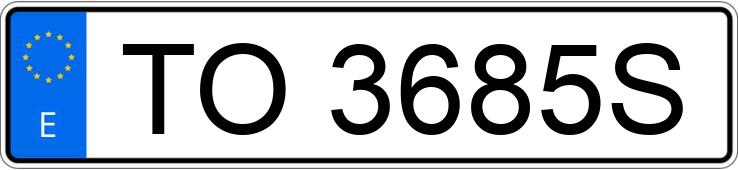 Numer rejestracyjny TO3685S posiada MERCEDES MB-120 Numer rejestracyjny TO3685S posiada MERCEDES MB-120