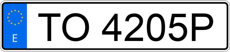 Numer rejestracyjny TO4205P posiada OPEL CORSA Numer rejestracyjny TO4205P posiada OPEL CORSA