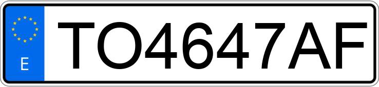 Numer rejestracyjny TO4647AF posiada KIA SPORTAGE Numer rejestracyjny TO4647AF posiada KIA SPORTAGE