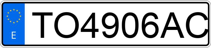 Numer rejestracyjny TO4906AC posiada CHRYSLER STRATUS