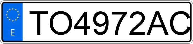 Numer rejestracyjny TO4972AC posiada CITROEN XSARA Numer rejestracyjny TO4972AC posiada CITROEN XSARA